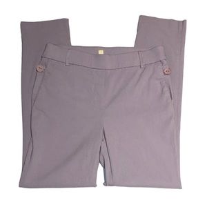 Women’s JL Gray Button Dress Pants Small